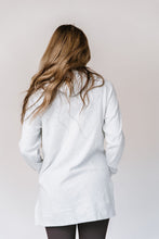 Load image into Gallery viewer, Sideslit Hoodie - White Mist