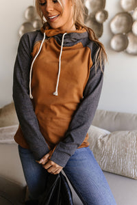 DoubleHood® Sweatshirt - Amber Glow