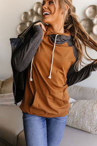 DoubleHood® Sweatshirt - Amber Glow