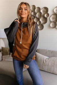 DoubleHood® Sweatshirt - Amber Glow