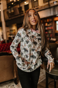 DoubleHood® Sweatshirt - Daring Darling