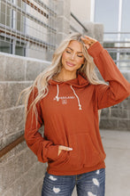 Load image into Gallery viewer, Performance Fleece University Hoodie - Burnt Orange