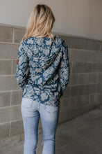 Load image into Gallery viewer, FullZip Sweatshirt - Twilight Blooms