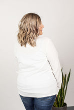 Load image into Gallery viewer, Harper Long Sleeve Henley - White