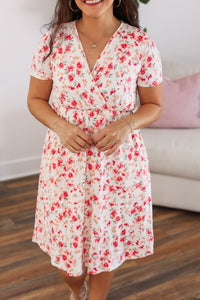 Tinley Dress - Ivory Floral