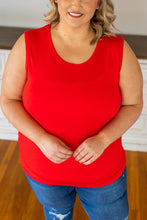 Load image into Gallery viewer, Ava Tank - Red
