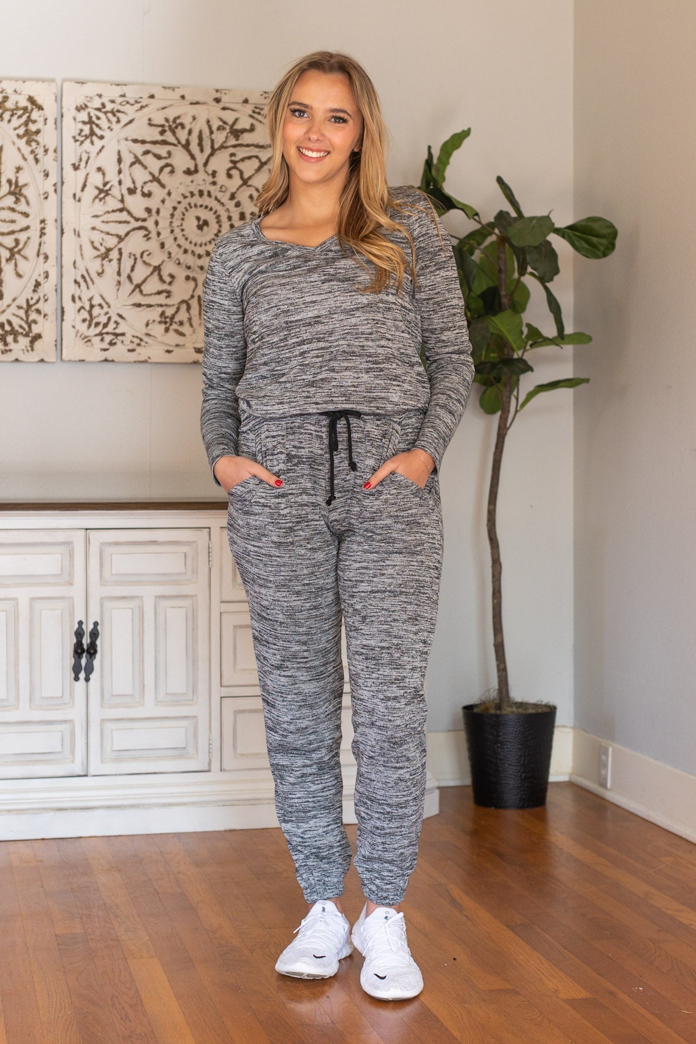 Lounge Set - Heathered Charcoal