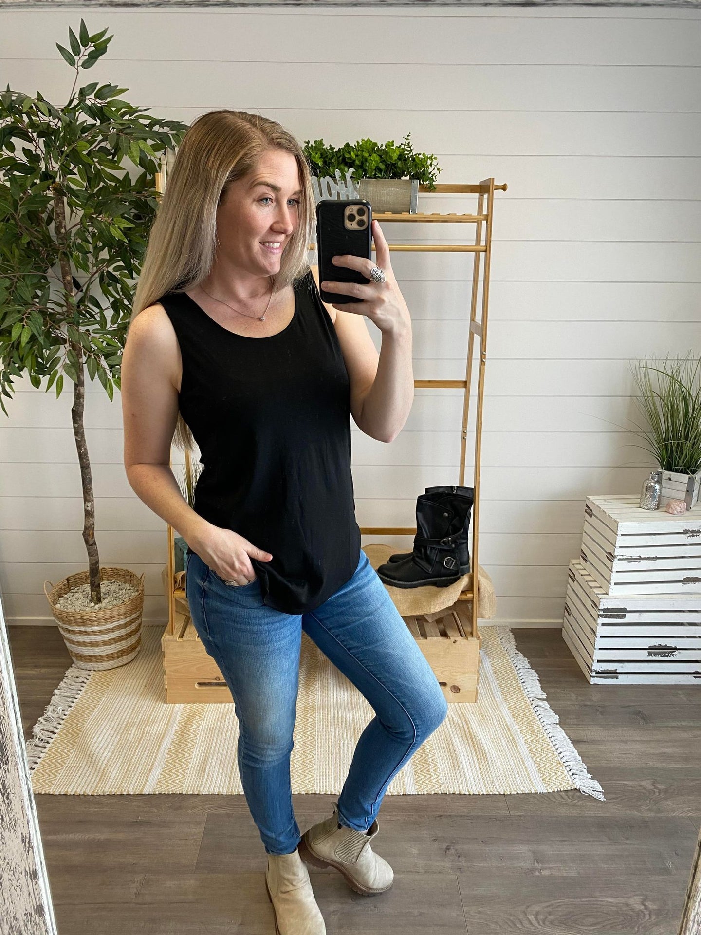 Tiffany Tank - Black