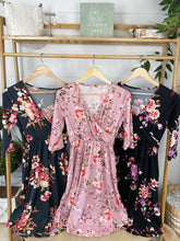 Load image into Gallery viewer, Taylor Dress - Mauve Floral