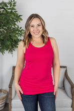 Load image into Gallery viewer, Ava Tank- Hot Pink