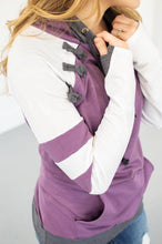 Load image into Gallery viewer, Violet Varsity Hoodie