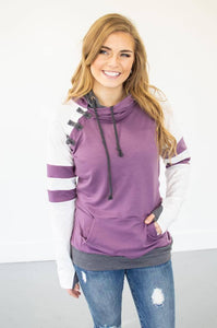 Violet Varsity Hoodie