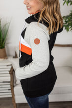 Load image into Gallery viewer, Ryan Hoodie - Orange and Black