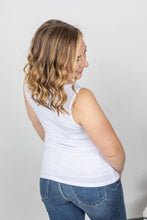 Load image into Gallery viewer, Addison Henley Tank - White