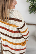 Load image into Gallery viewer, Fall Stripe Cardigan