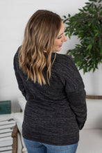 Load image into Gallery viewer, Brittney Button Sweater - Charcoal
