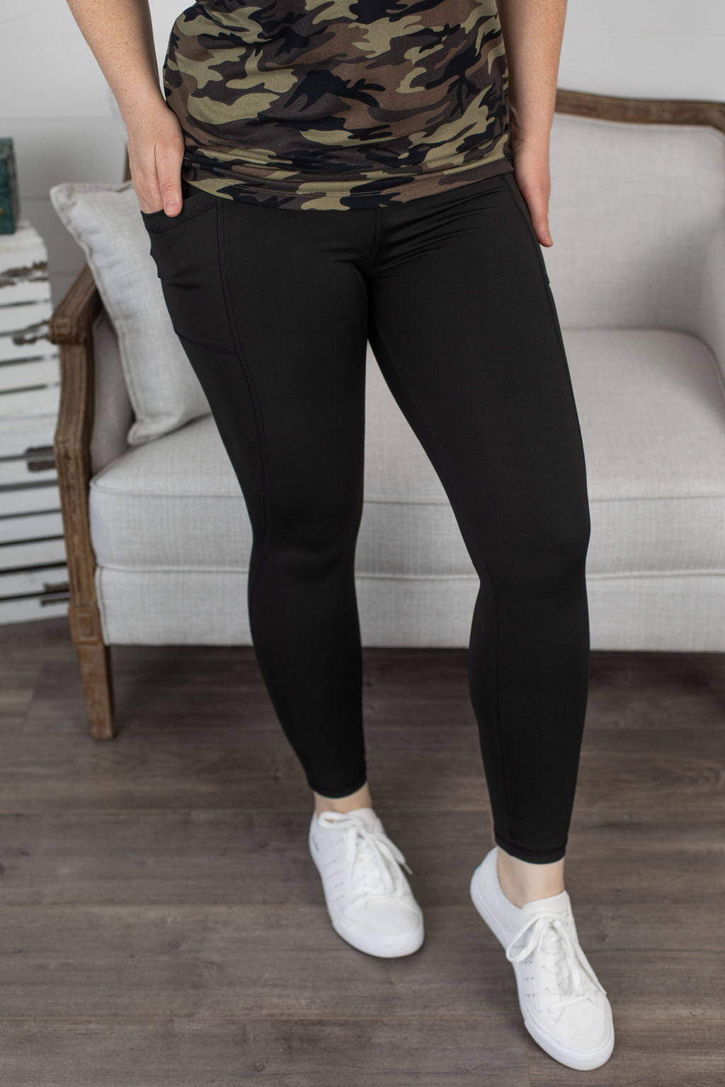 Athleisure Leggings - Black