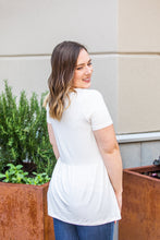 Load image into Gallery viewer, Sarah Ruffle Top - Ivory