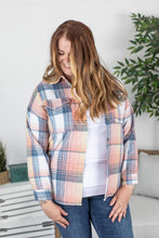 Load image into Gallery viewer, Becca Plaid Shacket - Sunset Shades