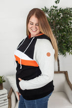 Load image into Gallery viewer, Ryan Hoodie - Orange and Black