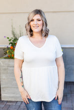 Load image into Gallery viewer, Sarah Ruffle Top - Ivory