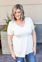Load image into Gallery viewer, Sarah Ruffle Top - Ivory