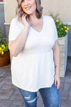 Load image into Gallery viewer, Sarah Ruffle Top - Ivory