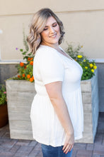 Load image into Gallery viewer, Sarah Ruffle Top - Ivory