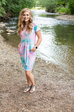 Load image into Gallery viewer, Tie Dye Dress with Pockets