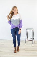Load image into Gallery viewer, The Best in You Waffle Knit Top | Amethyst