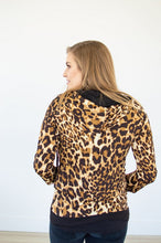 Load image into Gallery viewer, Leopard and Glitz Half Zip