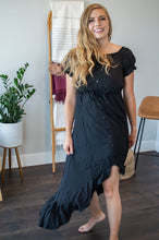 Load image into Gallery viewer, Boho Dress | Black