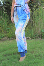 Load image into Gallery viewer, Accent Joggers | Tie Dye at Dusk