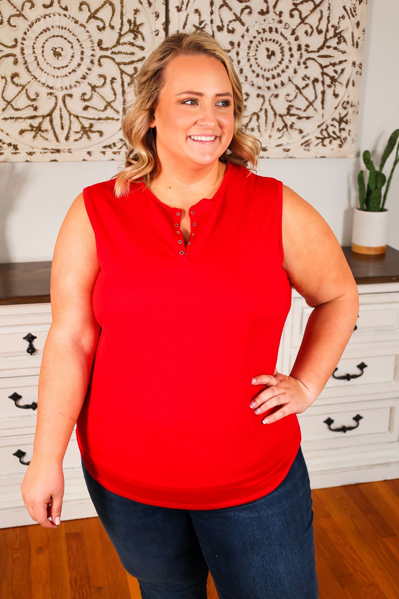 Erica Tank - Red