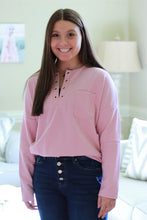 Load image into Gallery viewer, Pink Long Sleeve Shirt