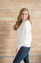 Load image into Gallery viewer, Popcorn Sweater | Cream