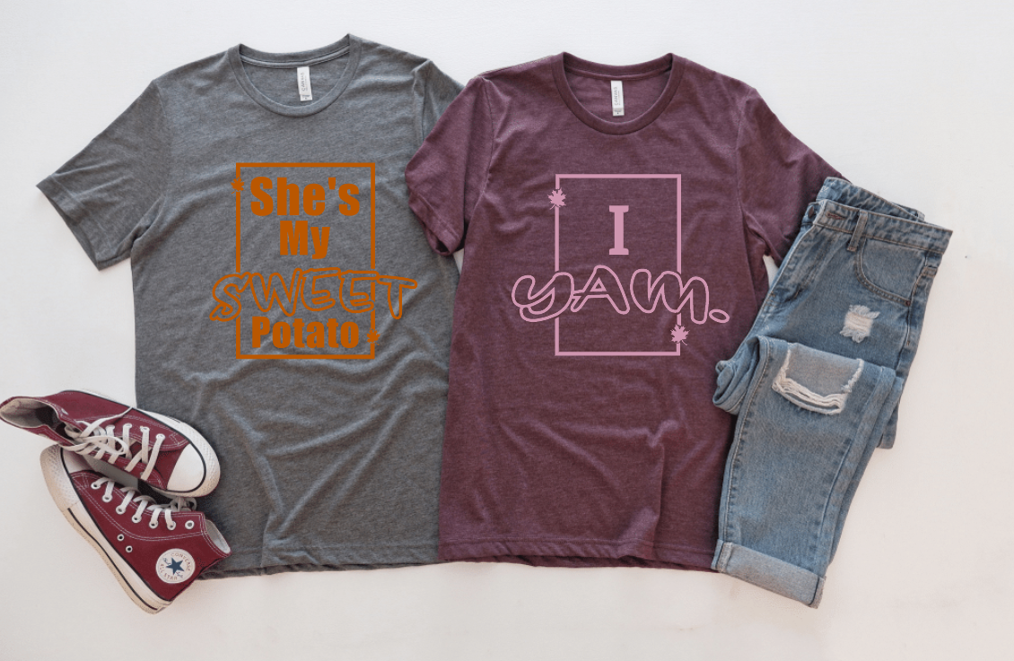 She's My Sweet Potato Couples Tees