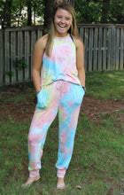 Load image into Gallery viewer, Accent Joggers | Seaside Tie Dye