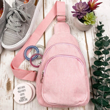 Load image into Gallery viewer, Corduroy Sling Bags