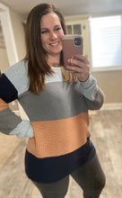 Load image into Gallery viewer, Downtown Chunk Knit Sweater