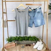 Load image into Gallery viewer, Ava Tank- Light Grey