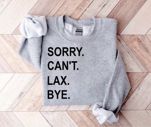 Sorry. Cant. Bye. Puff ink Top