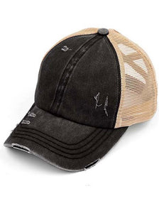C.C Distressed Hat- Multiple Colors