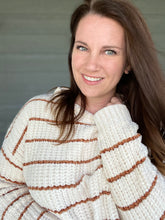 Load image into Gallery viewer, Lost in The Moment Striped Sweater