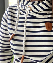 Load image into Gallery viewer, Wanakome Artemis- Navy and Ivory Stripes