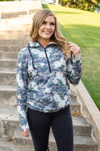 Load image into Gallery viewer, Flirty Camo Half Zip Hoodie Now Available in Kids!