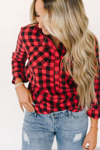 Buffalo Plaid Popover