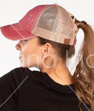 Load image into Gallery viewer, C.C Distressed Hat- Multiple Colors