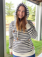 Load image into Gallery viewer, Wanakome Artemis- Navy and Ivory Stripes