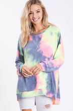 Load image into Gallery viewer, A World full of Color Tie Dye Pullover- Multiple Colors